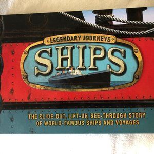 Legendary Journeys SHIPS book.  Slide out, Lift up